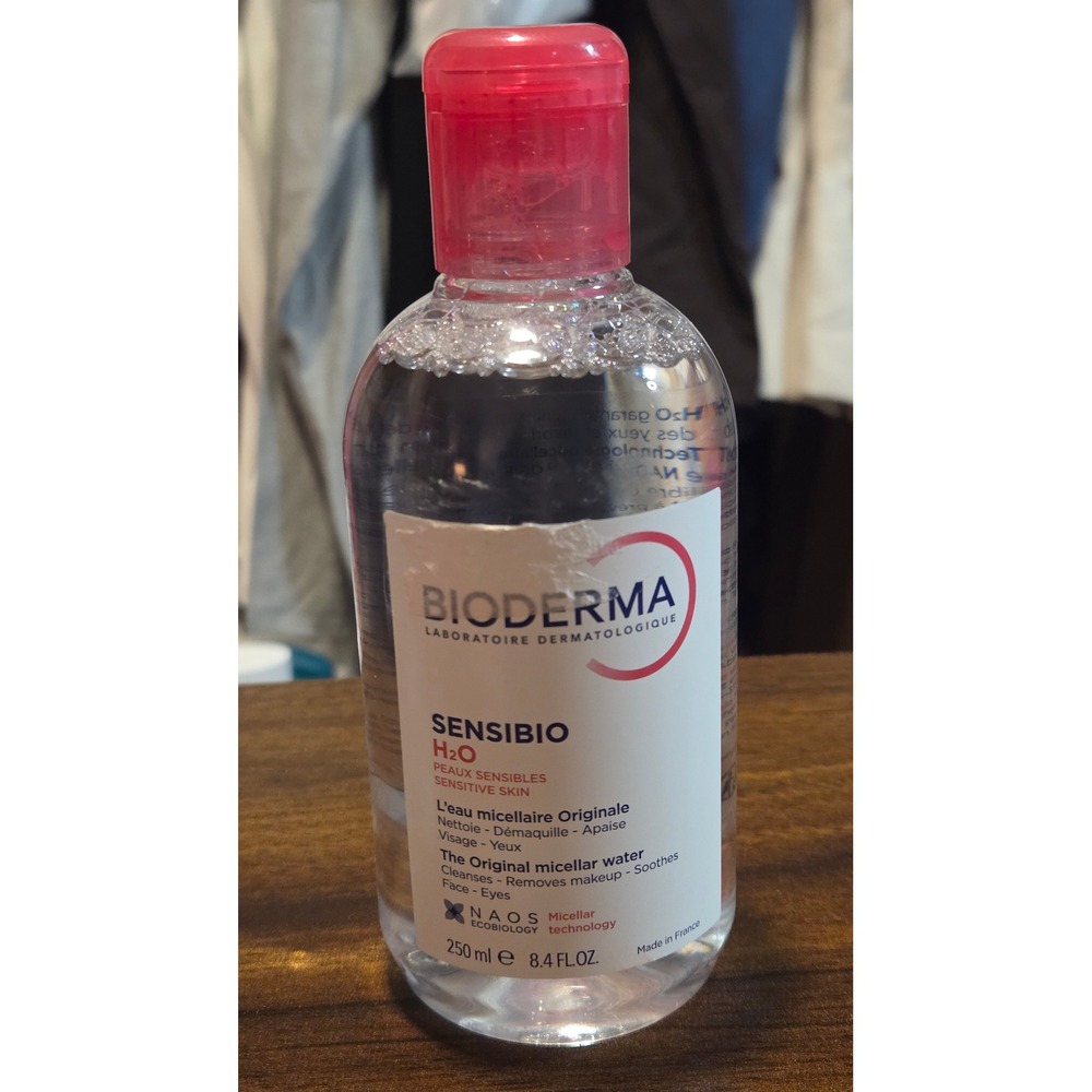 Bioderma Sensibio H2O Micellar Water Makeup Remover Sensitive Skin 250ml 8.4oz